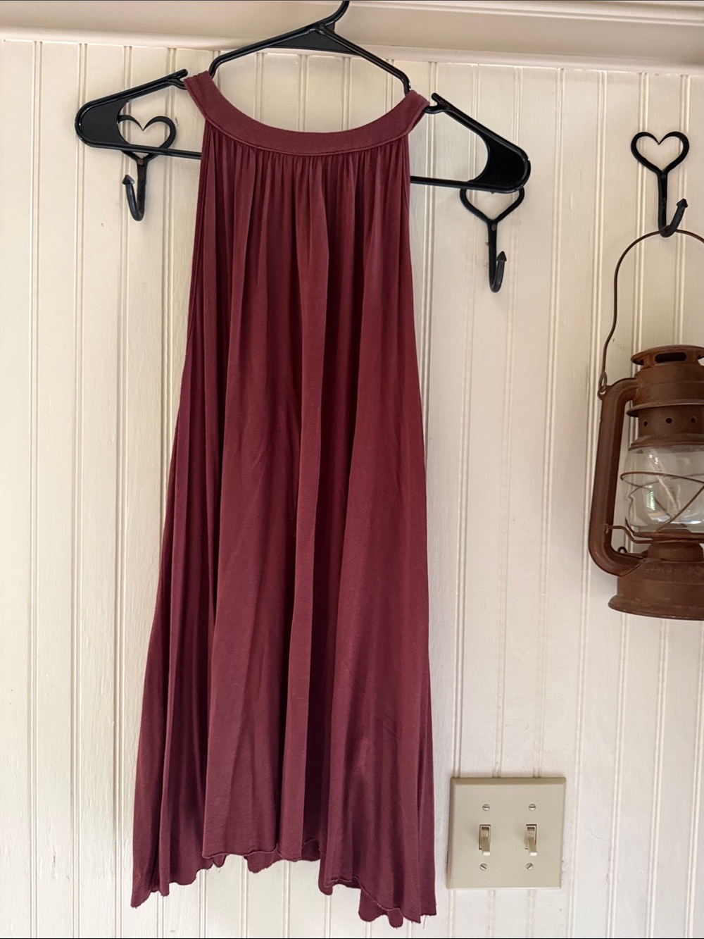 Kimchi wine mini dress
